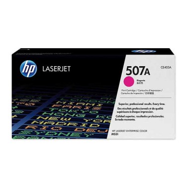 HP 507A CE403A toner magenta  - Fiducial