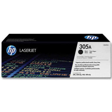 HP 305A CE410A toner noir  - Fiducial