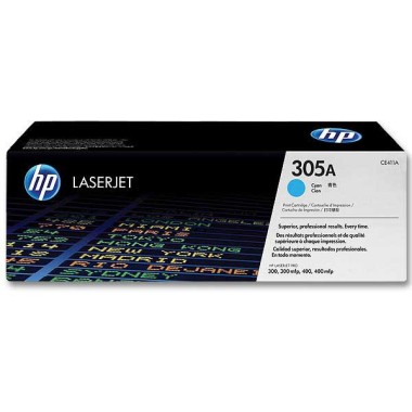 HP 305A CE411A toner cyan  - Fiducial