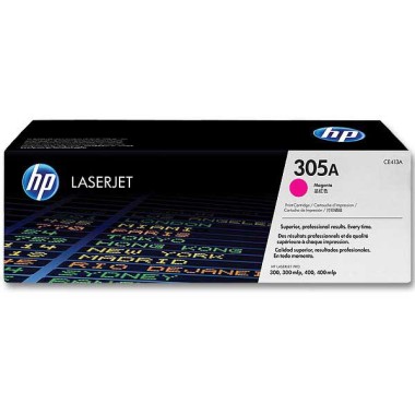 HP 305A CE413A toner magenta  - Fiducial