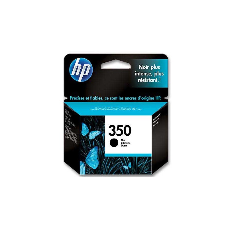 HP 350 cartouche d'encre noire CB335EE  - Fiducial