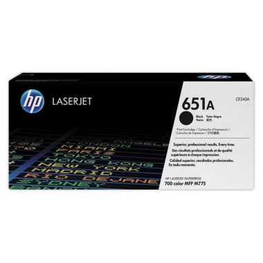 HP 651A CE340A toner noir  - Fiducial