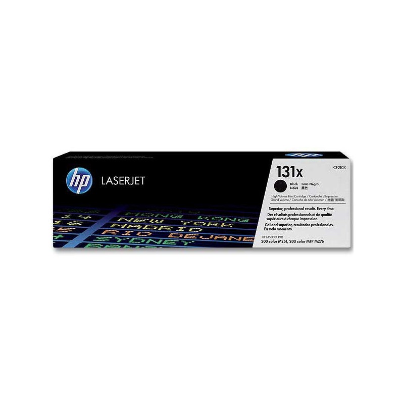 HP 131X CF210X toner noir Grande capacité  - Fiducial