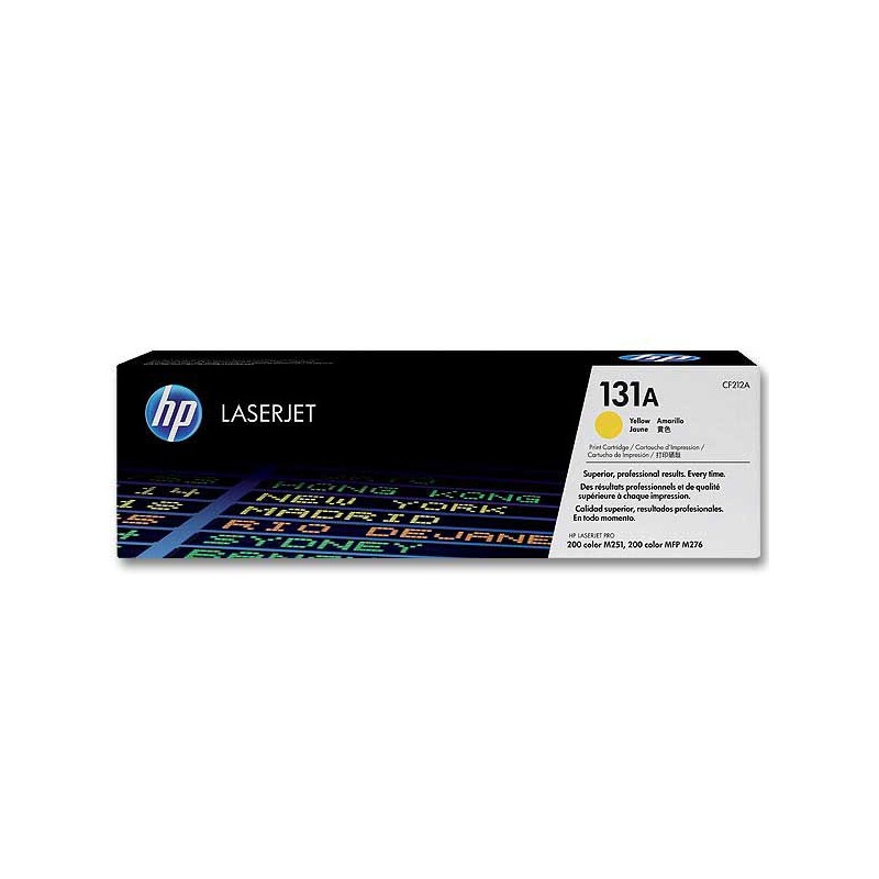 HP 131A CF212A toner jaune  - Fiducial