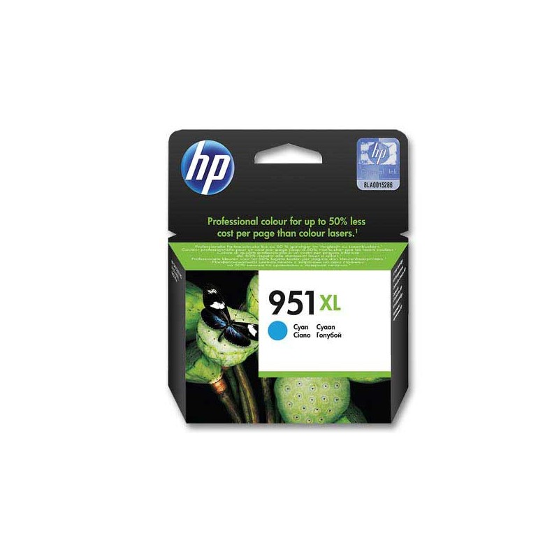 HP 951XL cartouche d'encre cyan CN046AE  - Fiducial