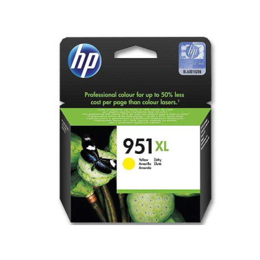 HP 951XL cartouche d'encre jaune CN048AE  - Fiducial