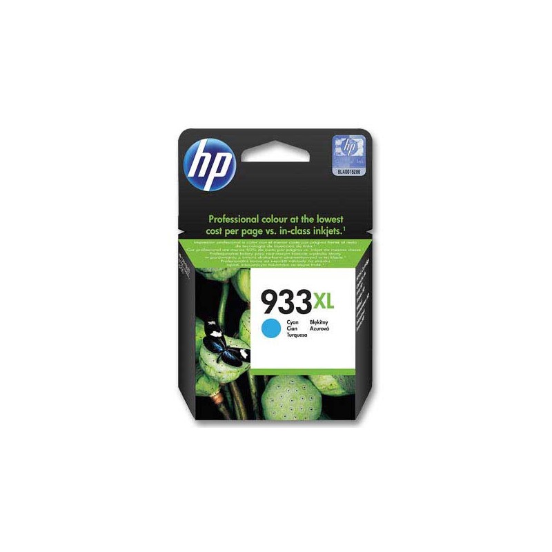 HP 933XL cartouche d'encre cyan CN054AE  - Fiducial