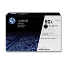 HP 80X CF280XD toner noir Grande capacité  x2 - Fiducial