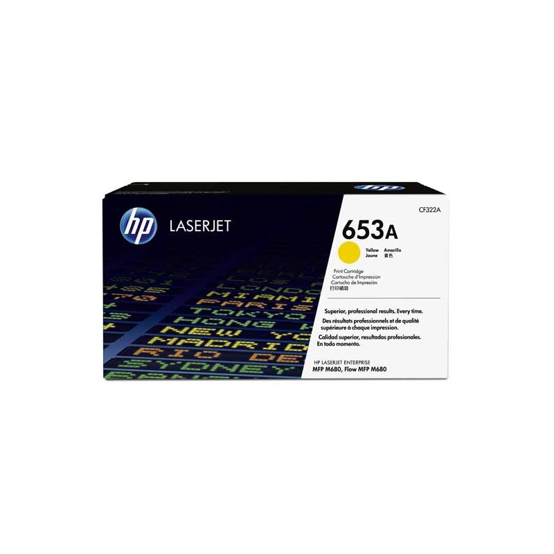 HP CF322A toner jaune  - Fiducial