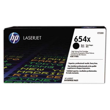 HP 654X CF330X toner noir Grande capacité  - Fiducial