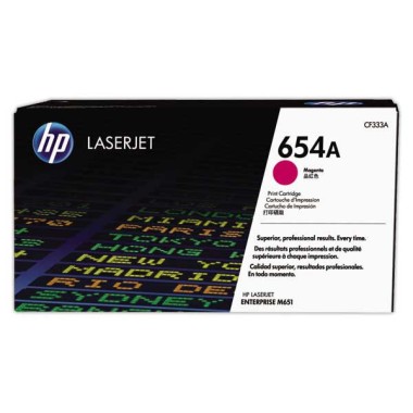 HP 654A CF333A toner magenta  - Fiducial