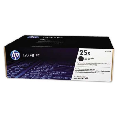 HP 25X CF325X toner noir Grande capacité  - Fiducial