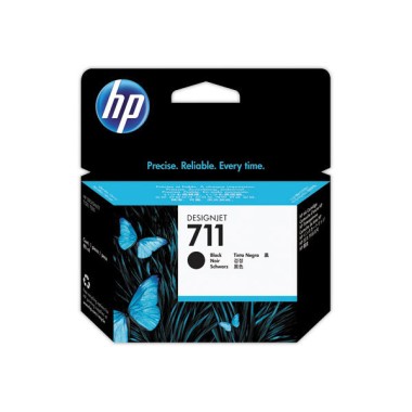 HP 711 cartouche d'encre noire CZ133A  - Fiducial