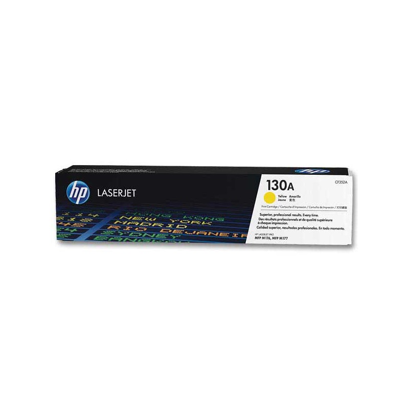 HP 130A CF352A toner jaune  - Fiducial