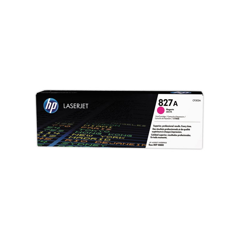 HP 827A CF303A toner magenta  - Fiducial
