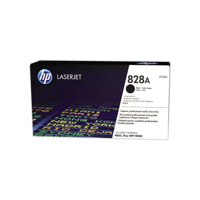 HP 828A tambour noir CF358A  - Fiducial