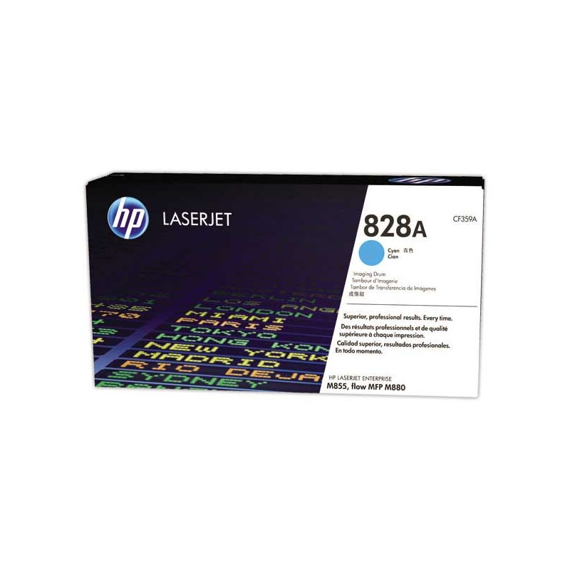 HP 828A tambour cyan CF359A  - Fiducial