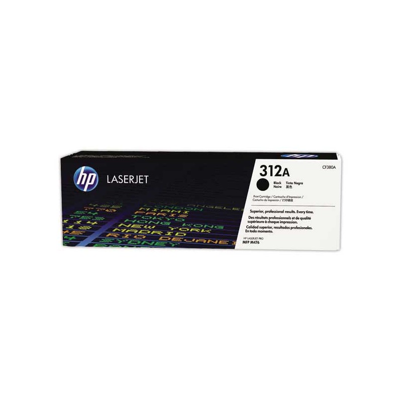 HP 312A CF380A toner noir  - Fiducial