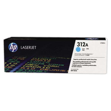 HP 312A CF381A toner cyan  - Fiducial