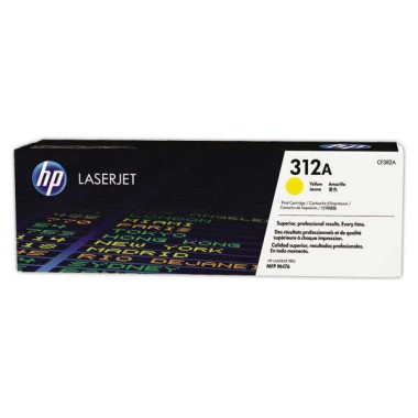 HP 312A CF382A toner jaune  - Fiducial