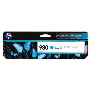 HP 980 cartouche d'encre cyan D8J07A  - Fiducial