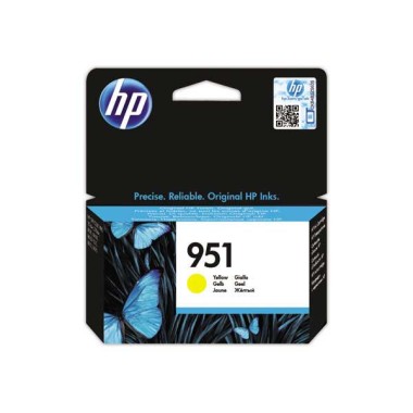 HP 951 cartouche d'encre jaune CN052AE  - Fiducial