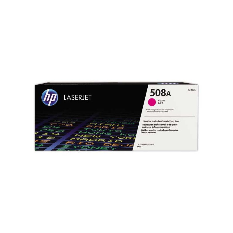 HP 508A CF363A toner magenta  - Fiducial
