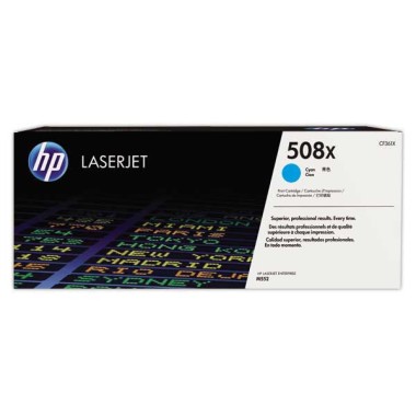 HP 508X CF361X toner cyan Grande capacité  - Fiducial