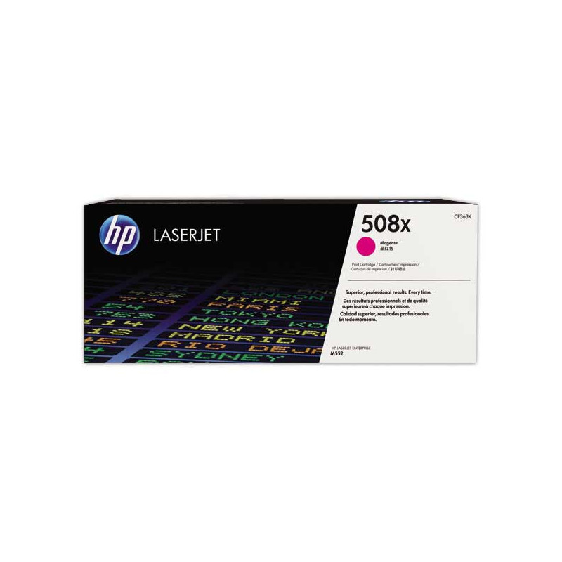 HP 508X CF363X toner magenta Grande capacité  - Fiducial