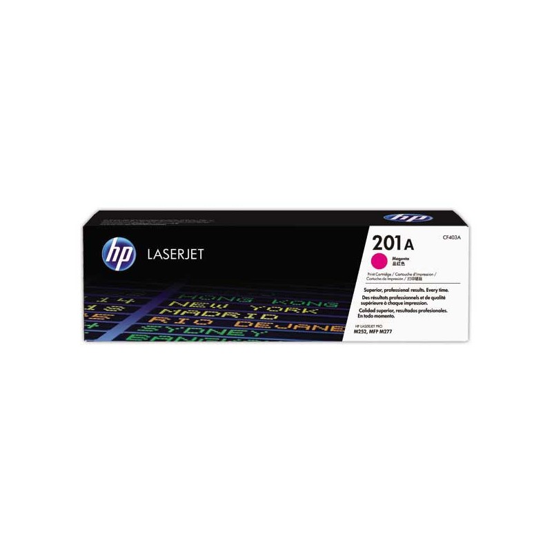 HP 201A CF403A toner magenta  - Fiducial