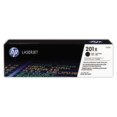 HP 201X CF400X toner noir Grande capacité  - Fiducial