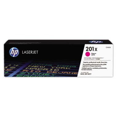 HP 201X CF403X toner magenta Grande capacité  - Fiducial