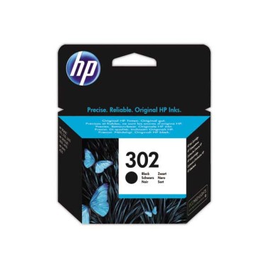 HP 302 cartouche d'encre noire F6U66AE  - Fiducial