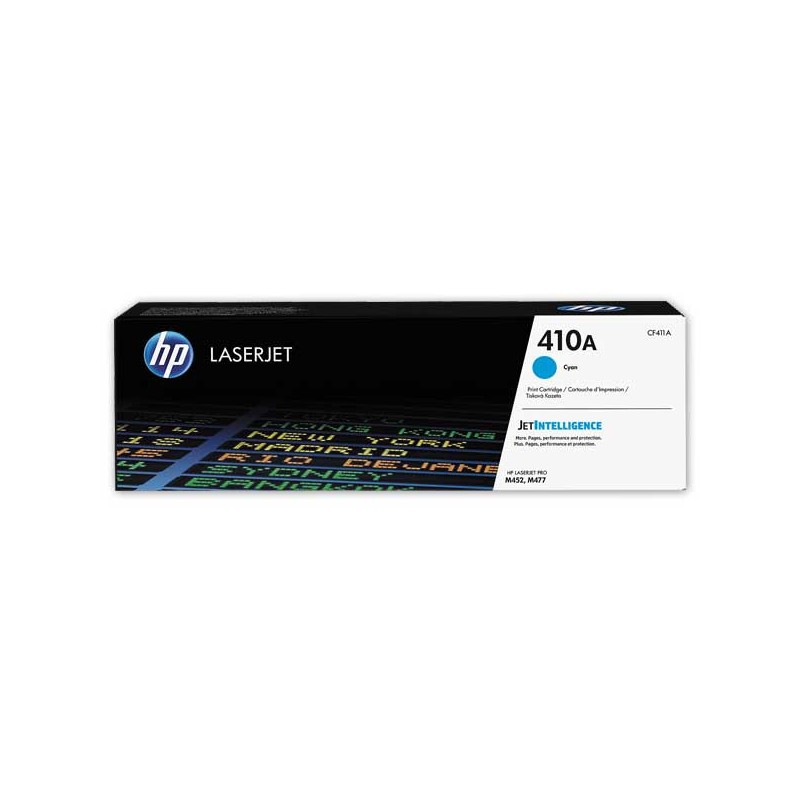 HP 410A CF411A toner cyan  - Fiducial