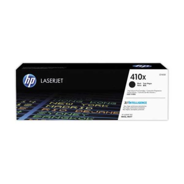 HP 410X CF410X toner noir Grande capacité  - Fiducial