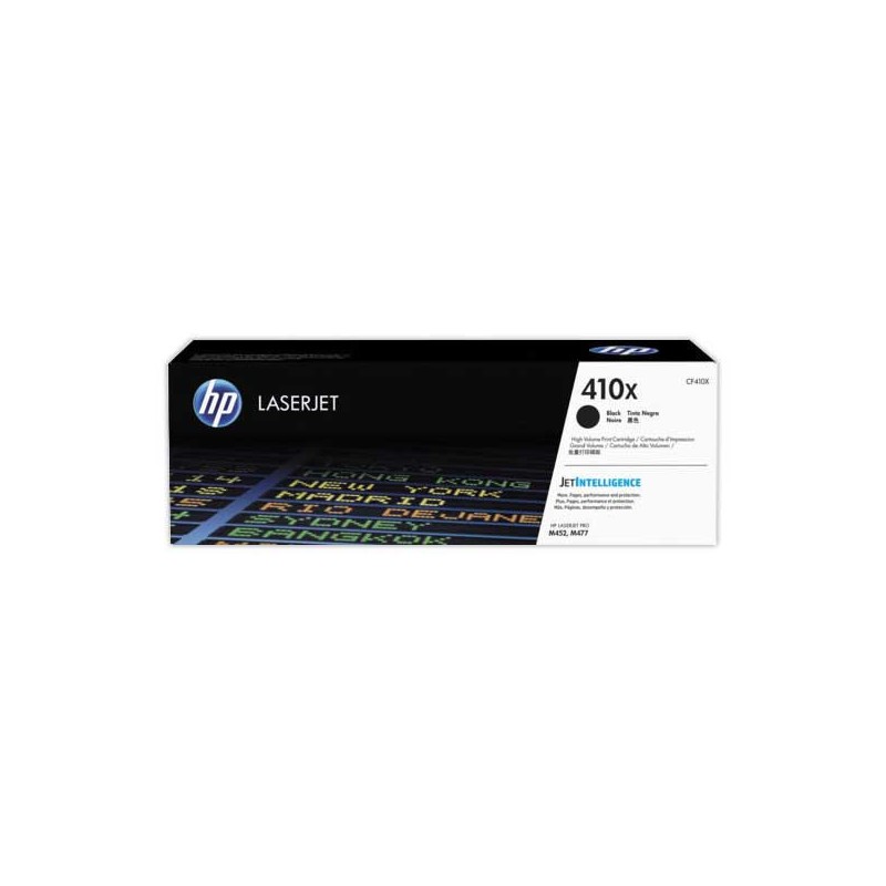 HP 410X CF410X toner noir Grande capacité  - Fiducial