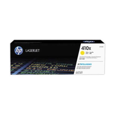 HP 410X CF412X toner jaune Grande capacité  - Fiducial