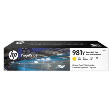 HP 981Y L0R15A toner jaune  - Fiducial