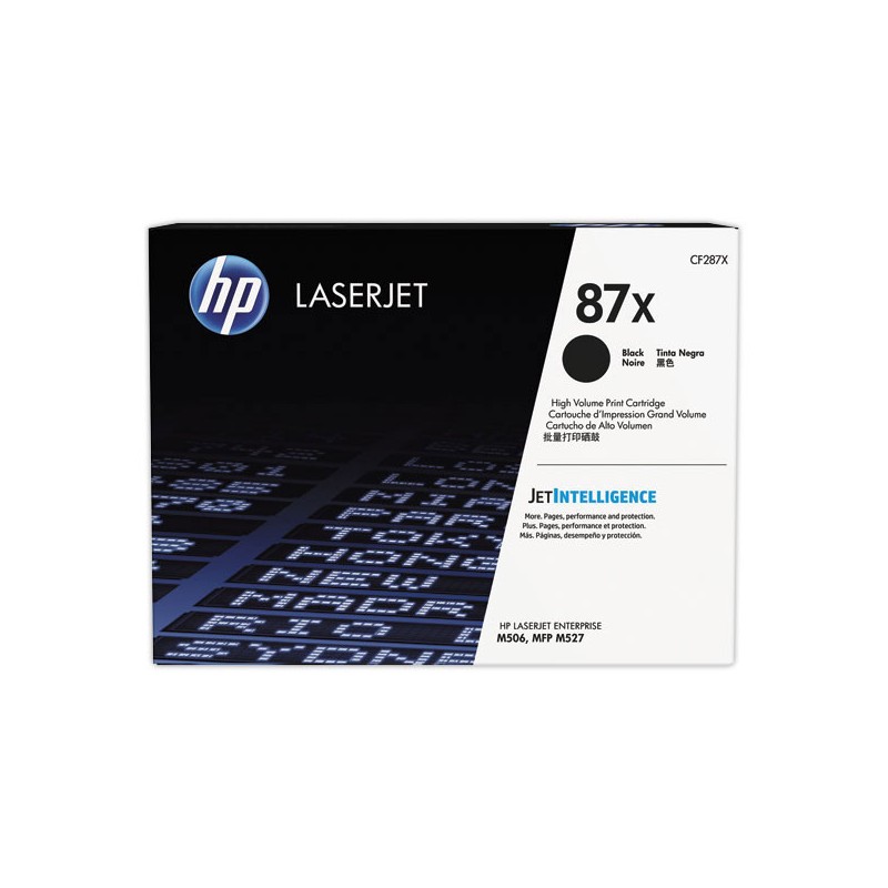 HP 87X CF287X toner noir Grande capacité  - Fiducial