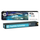 HP 913A cartouche d'encre cyan F6T77AE  - Fiducial