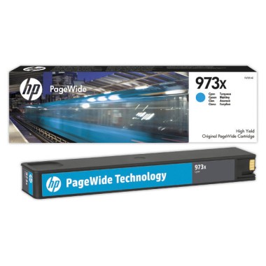HP 973XL cartouche d'encre cyan F6T81AE  - Fiducial