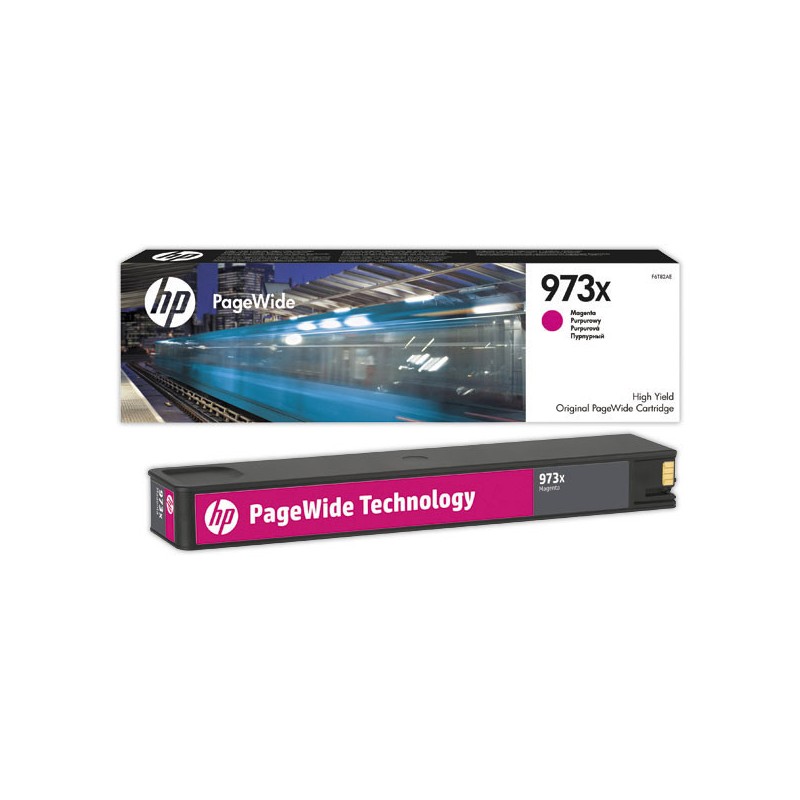 HP 973XL cartouche d'encre magenta F6T82AE  - Fiducial