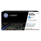 HP 655A CF451A toner cyan  - Fiducial