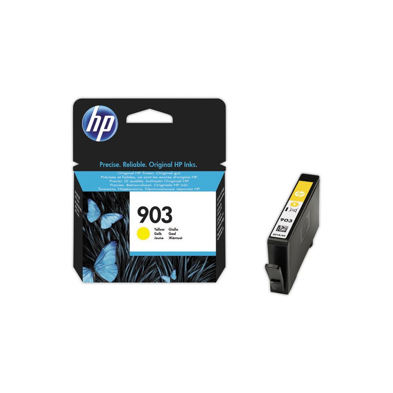 HP 903 cartouche d'encre jaune T6L95AE  - Fiducial
