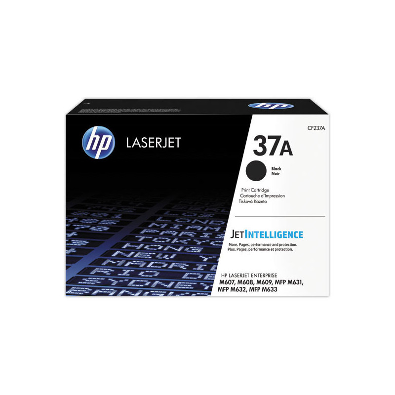 HP 37A CF237A toner noir  - Fiducial