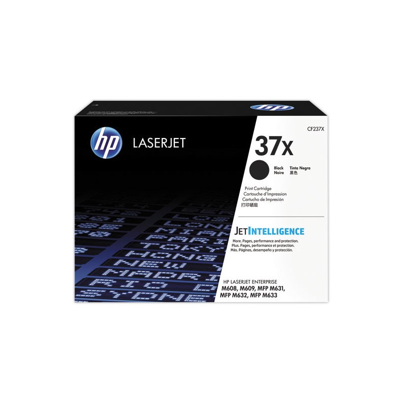 HP 37X CF237X toner noir Grande capacité  - Fiducial