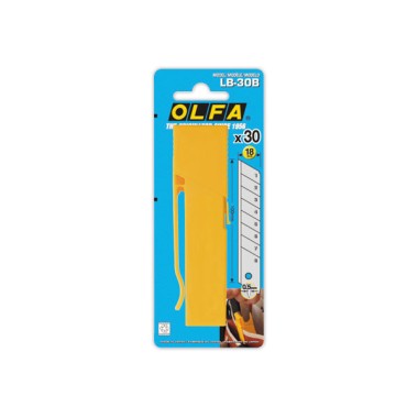 lames pour cutter - lames sécables de 18 mm  x30 - Fiducial