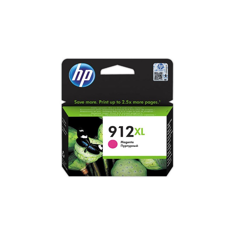 HP 912XL cartouche d'encre magenta 3YL82AE  - Fiducial