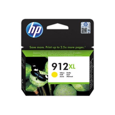 HP 912XL cartouche d'encre jaune 3YL83AE  - Fiducial