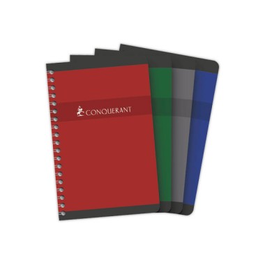 Carnet spirales 11x17cm 100 pages - 5X5 - 70g  - Fiducial
